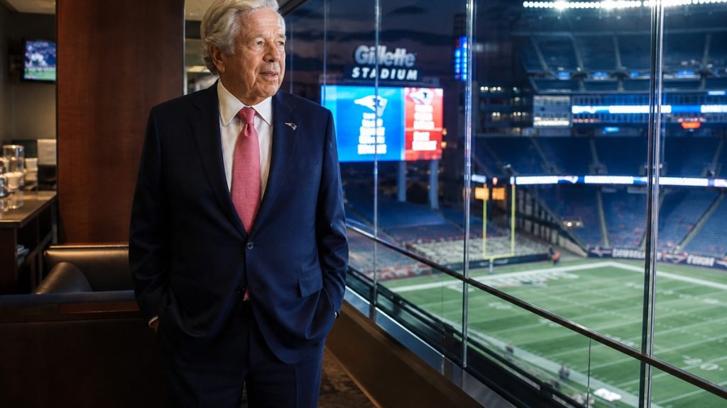 Robert Kraft, New England Patriots owner, at Gillette Stadium