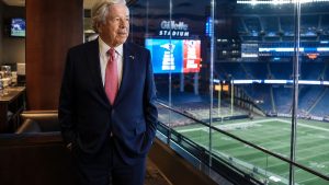 Robert Kraft, New England Patriots owner, at Gillette Stadium