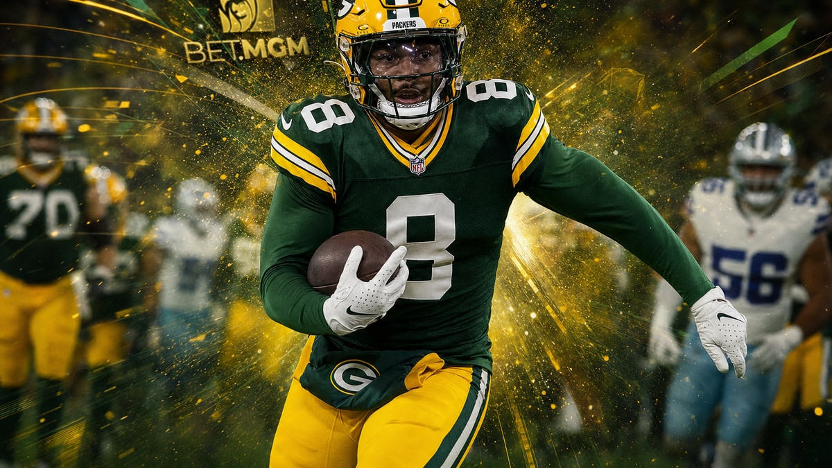 BetMGM Promo Code INSIDER1: Up to $1,500 in Bonus Bets Back for Panthers vs. Packers Thursday Night Football